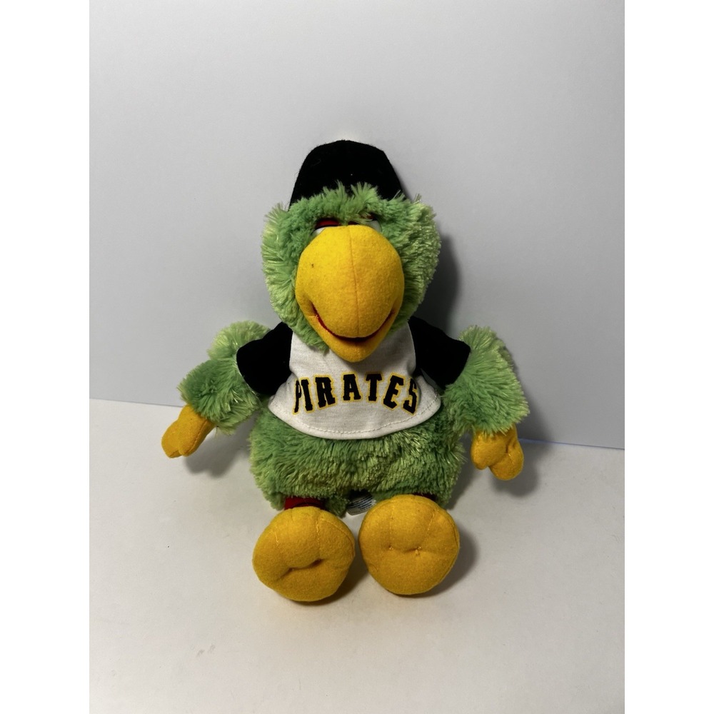 Pittsburgh Pirates Build A Bear BAB Parrot Plush Mascot Stuffed MLB Green Bird